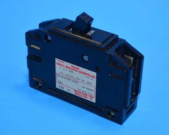 三菱電機　BH-K　1P20A　分電盤用遮断器（箱なし）