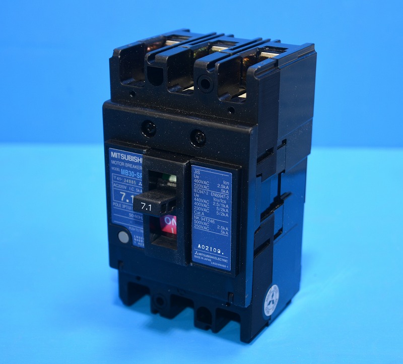 三菱電機　MB30-SP　3P　7.1A　モータブレーカ