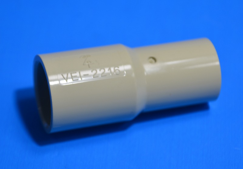未来工業（MIRAI)　VEI-2216　ベージュ　J管用異径ソケット　バラ売
