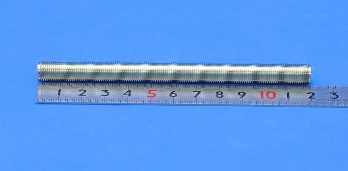 NI-PF8-120　長さ120mm　外ネジニップル　PF1/8