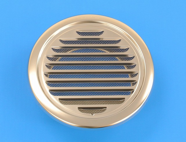 宇佐美工業　UK-SGN150S-DK　電解研磨処理　丸型ガラリUK-SGNタイプ　ステンレス製