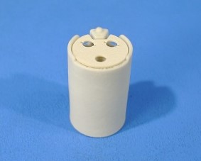 ミツバ電陶　E17ソケット　E17-3号ランプレセプタクルソケット　（E17-3号ソケット）MI-E173　ファイバー付