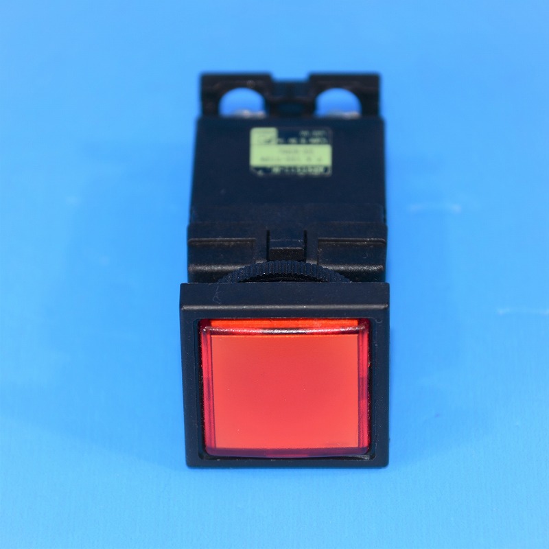 富士電機　DR22F3M　R　表示灯　DR22シリーズ (平形□24)