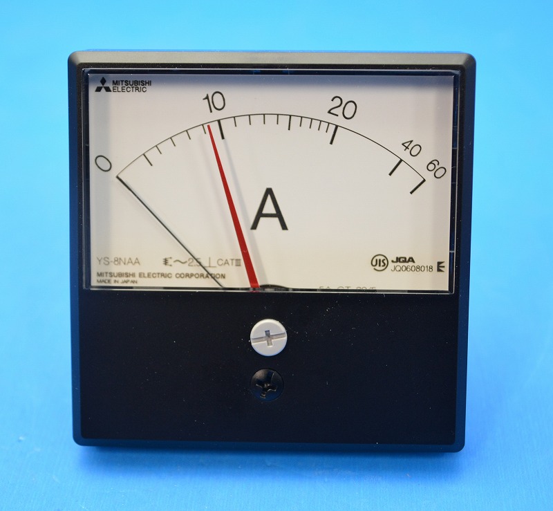 三菱電機　YS-8NAA　0-20-60A　20/5A　（D0421）　計器