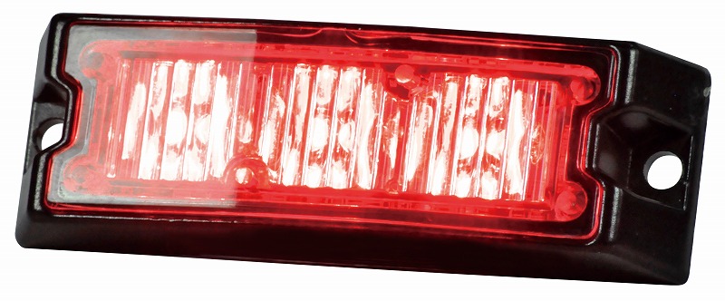 日恵製作所　パワーフラッシュ　NY9630DMR　赤　スモールタイプ　車載用LED警告灯