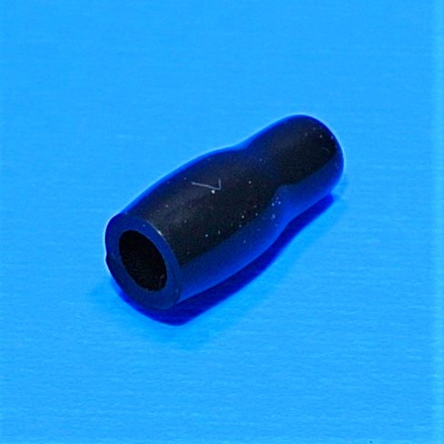 東方電材　ビニールキャップ　V-3.5　黒　100個入り　絶縁キャップ（端子キャップ）端子圧着部カバータイプ　