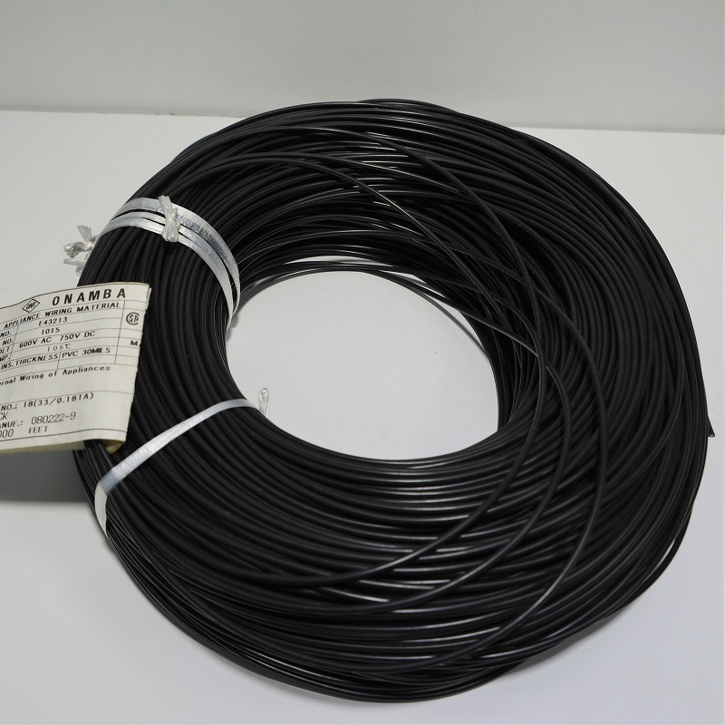 UL1015　(AWC18　33/01.18TA)　UL電線　黒　10m単位