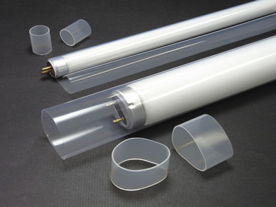 8W　飛散防止チューブ　（誘虫ランプ付）　AZF8BL-SET 　（カールタイプ・巻きつけタイプ）