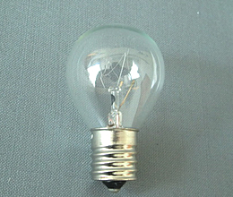 電球　S35　110V40W　E17　C　クリア　【取り寄せ商品】
