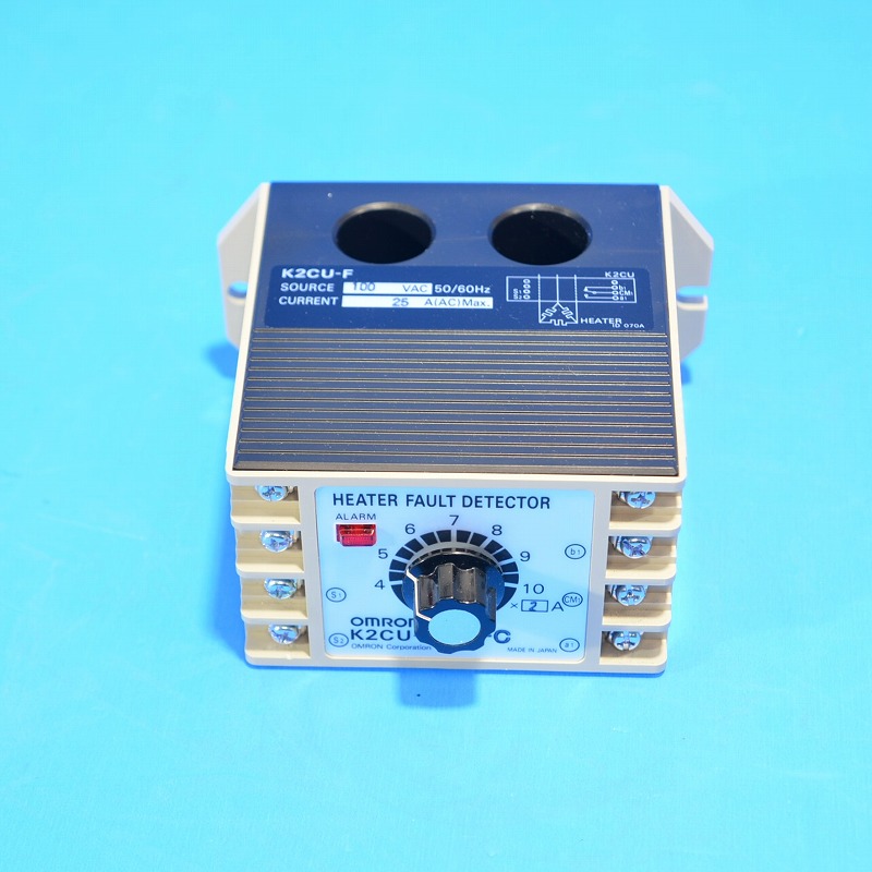 オムロン　K2CU-F20A-C　AC8-20A　AC100　ヒータ断線警報器 K2CU