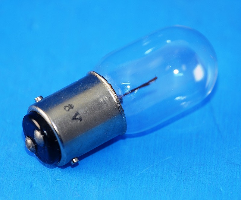 電球　T20　8V5W　BA15D　クリア　表示タイプ電球