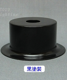 EW26K-B　黒　E26用ハット型ソケットカバー