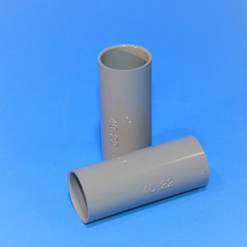 伊藤電気製作所 　4C-22A（10入） 　TSカップリング　HIタイプ　ライトグレー