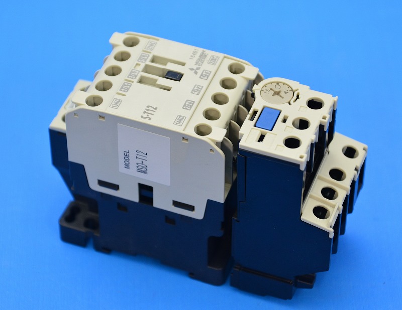 三菱電機　電磁開閉器　MSO-T12　サーマル1.3A（1-1.6A）　コイル200V　