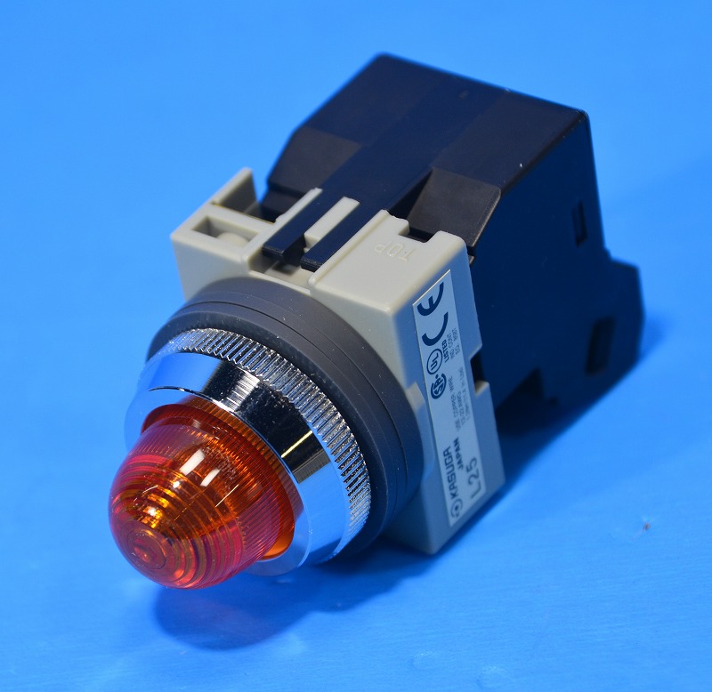 春日電機　コントロールユニット　φ25パイロットランプ　L25S1O（橙）　※在庫品