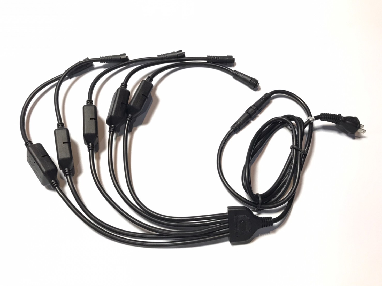 2芯5分割延長コードVer.Ⅱ　100V2MC2BK2-5