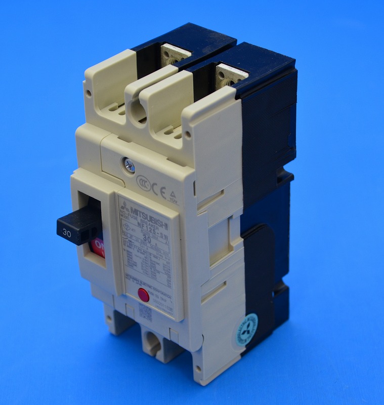 三菱電機　NF125-SW　2P30A　CE　ノーヒューズ遮断器（NFB)