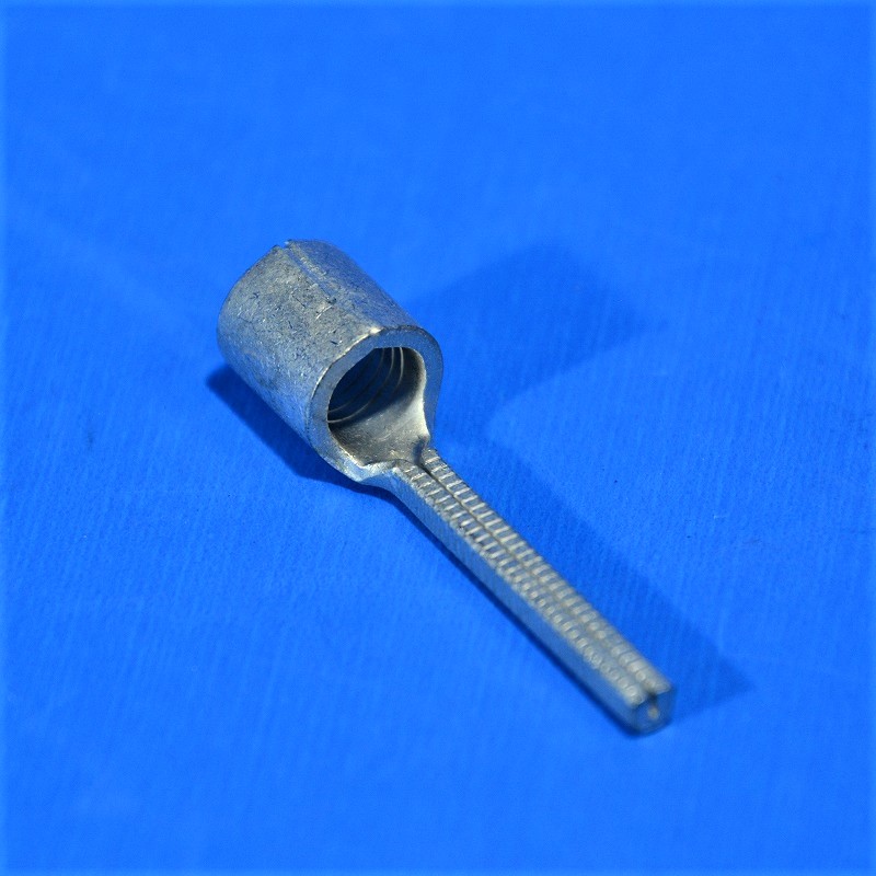 ニチフ　TC22S-C　バラ売り　銅線用裸圧着端子(TC形)棒形　絶縁キャップ付