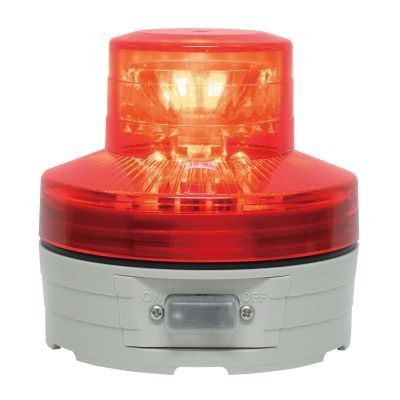 日恵製作所　VL07B-003AR　赤　ニコUFO　電池式警告灯