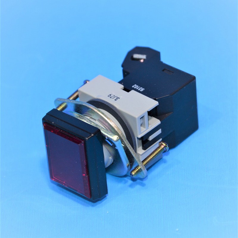 春日電機　L25HR2R　25φパイロットランプ　平型　赤　200～220Ｖ　