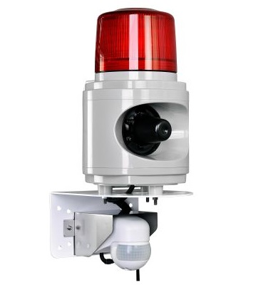 日恵製作所　VL12V-100APR/UJ　赤　ニコボイス　AC100V・人感センサー
