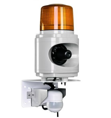 日恵製作所　VL12V-100APY/UJ　黄　ニコボイス　AC100V・人感センサー