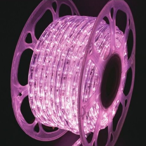 2芯ロープライトRY2　PPIROPE11SET3V2　パステルピンク　30m