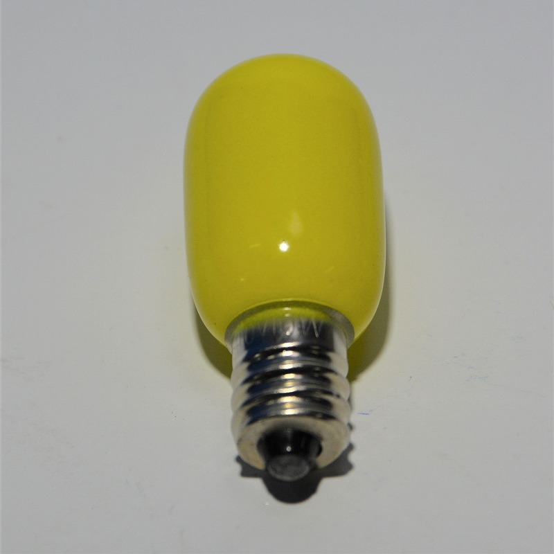 旭光電機工業(アサヒ)/ナツメ球　T20　110V10W　セラミック黄色　E12