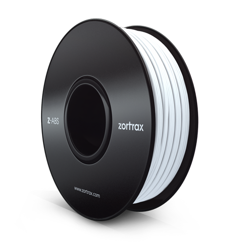 Zortrax　Z-ABS　pure white　白色　Version1（V1）　1.75mm　フィラメント