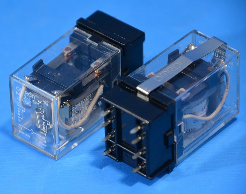 オムロン（OMRON)　MY2-US　24VDC　（MY2PY1-0　DC24V　品番：50610950-00）