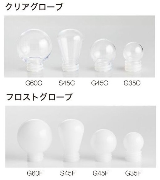 トキコーポレーション　交換用グローブ　EXGL-S45F・EXGL-S45C　イグゼビタLED用