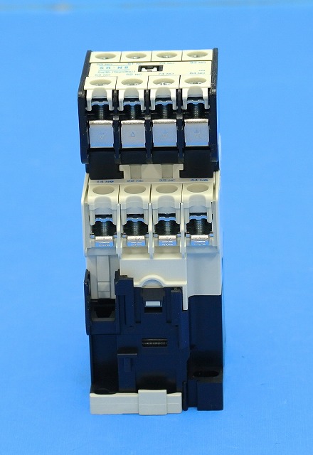 三菱電機　コンタクタ形電磁継電器　SR-N8CX　AC100V　5a3b