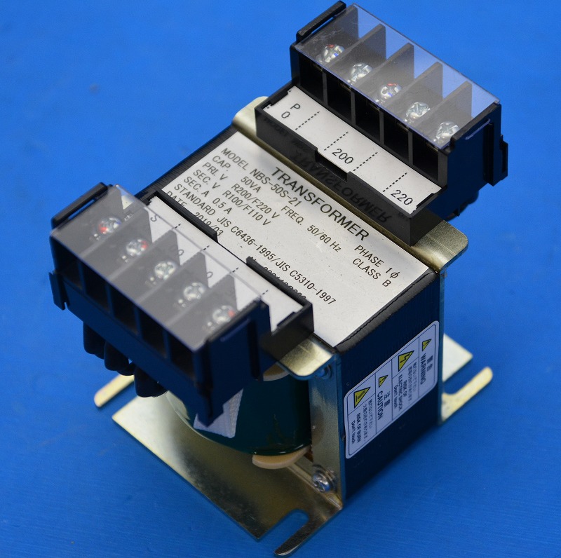 今井電機　NBS-50S-21　50VA　単相乾式複巻変圧器　