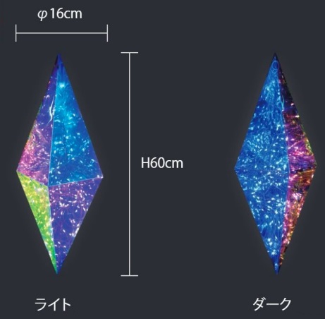 ホログラム15ダイヤモンド　24V2HG1-3L15・24V2HG1-3D15