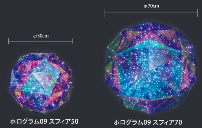 ホログラム09スフィア　24V2HG1-3L0950・24V2HG1-3L0970