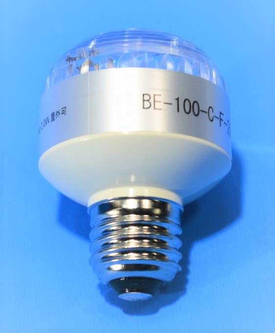 旭光　サンビーマ　BE100-C-F-26　クリア　フラッシュライト球　単発タイプ　