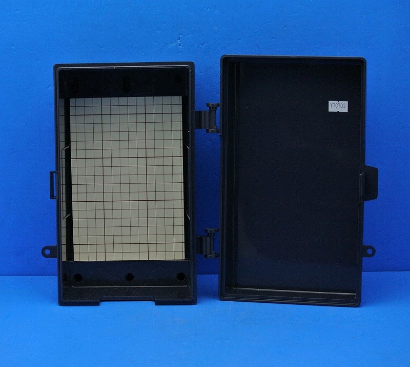 伊藤電気製作所　PO-3C　ダークグレー　プラボックス　屋根なし型