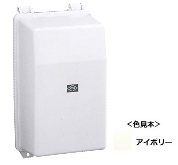 伊藤電気製作所　PK-3W　アイボリー　仮設用プラボックス