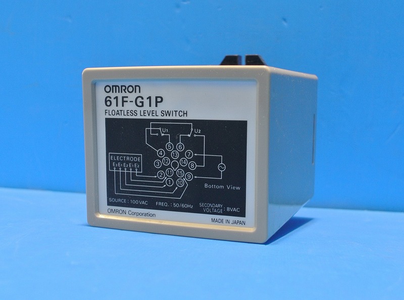 オムロン　61F-G1P　AC100V　フロートなしスイッチ（プラグインタイプ）
