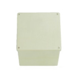 伊藤電気製作所　BP-252510W(BP-10A)　防水カブセ型250x250x100　プールボックスカブセ防水蓋　アイボリー