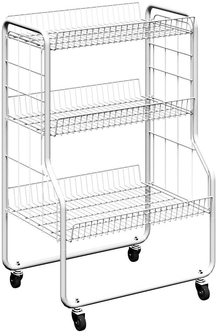 SANYO　BN-13（ホワイト）　BN-13-K（ブラック）　ライトスタンドBN-3段型　店舗用什器　
