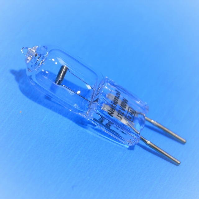 ナショナル　J12V50W　ミニハロゲン電球　G6.35口金　長期在庫品　未使用