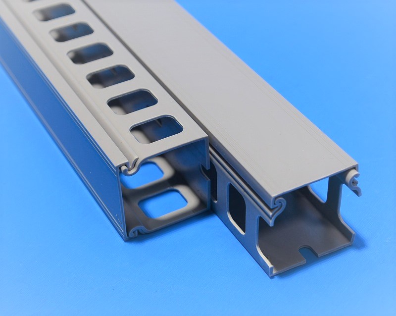 興和化成　KD-44-カット-L　長さ980mm　長期在庫品　配線ダクト　グレー　