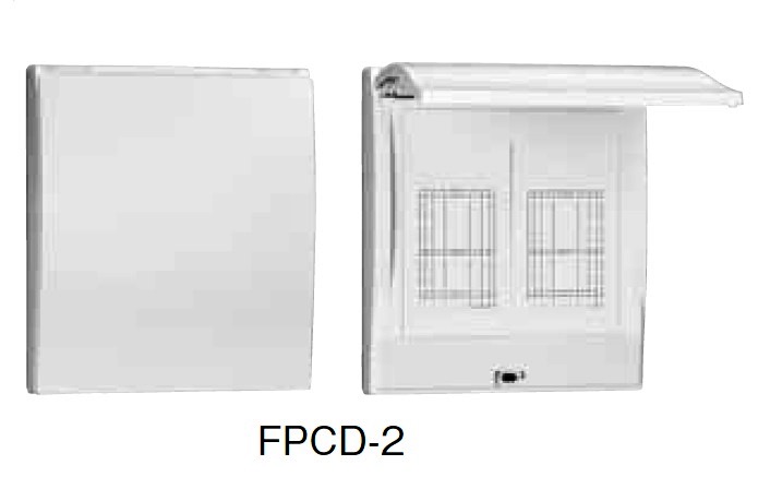 日東工業　FPCD-2　屋内用ドア付FPボックス　（旧品名　FPC-2(D)）