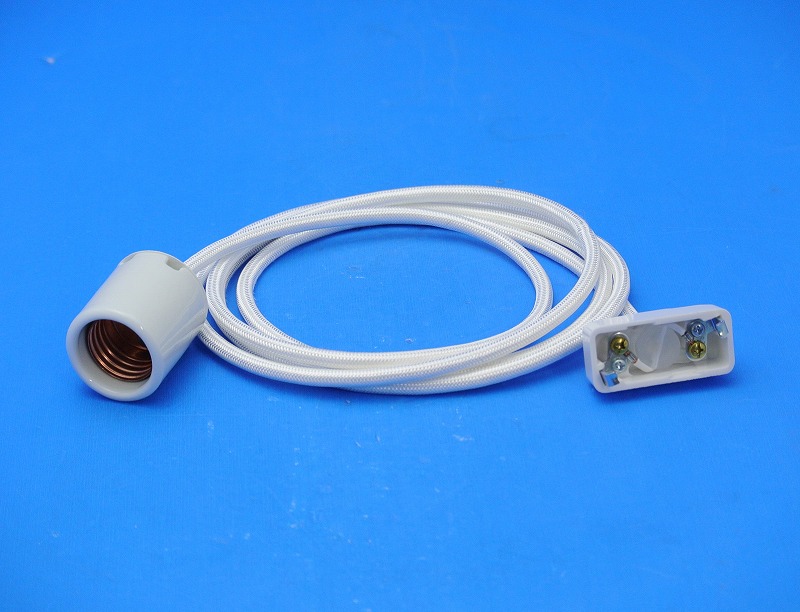 E26一体形セット　コードM　PEUN-E2613-W　1灯用ペンダント器具　コード：白