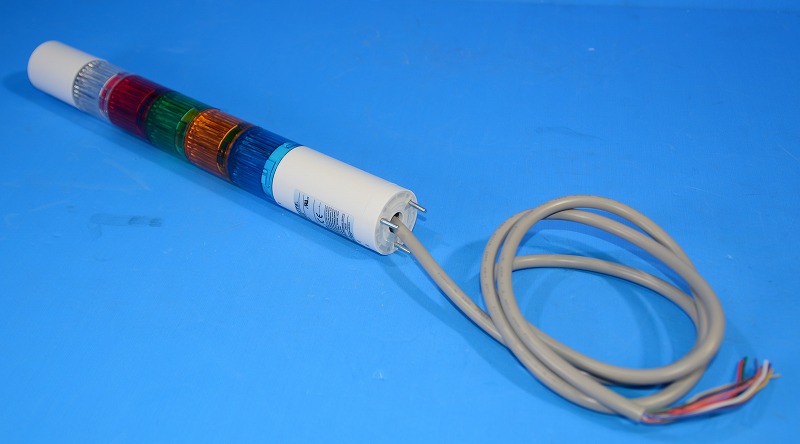 ・パトライト　LR4-502WJBW-CRGYB　φ40　積層信号灯 シグナルタワー