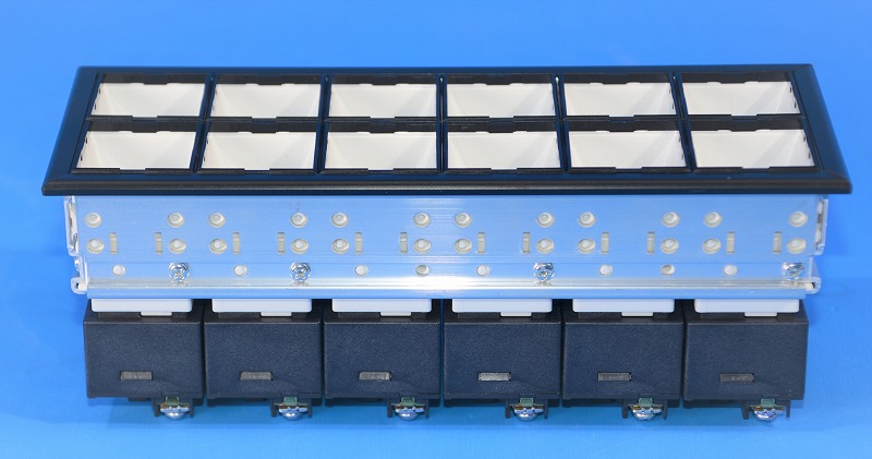 富士電機　AP30F　6×2個　多窓集合表示灯