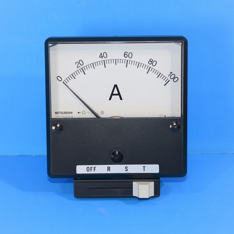 三菱電機　YR-12UNAA　100/5A　電力管理用計器