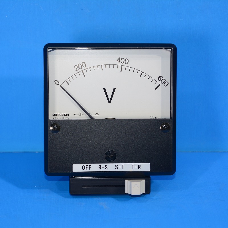 三菱電機　YR-12UNAV　AC600V　電力管理用計器