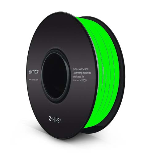 Zortrax　Z-HIPS　green　緑　3Dプリンタ フィラメント(耐衝撃性ポリスチレン)　※セール品